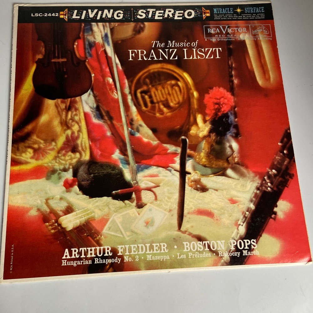 Music of Franz Liszt Vinyl Record